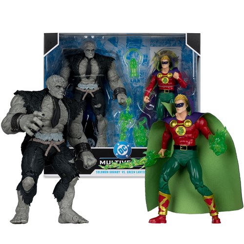 DC Multiverse Green Lantern Justice Society of America vs Solomon Grundy Megafig 2-Pack