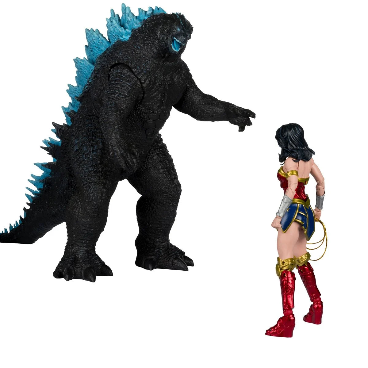 DC Multiverse (Justice League vs. Godzilla vs. Kong) Wonder Woman vs. Godzilla Megafig 2-Pack Action Figure