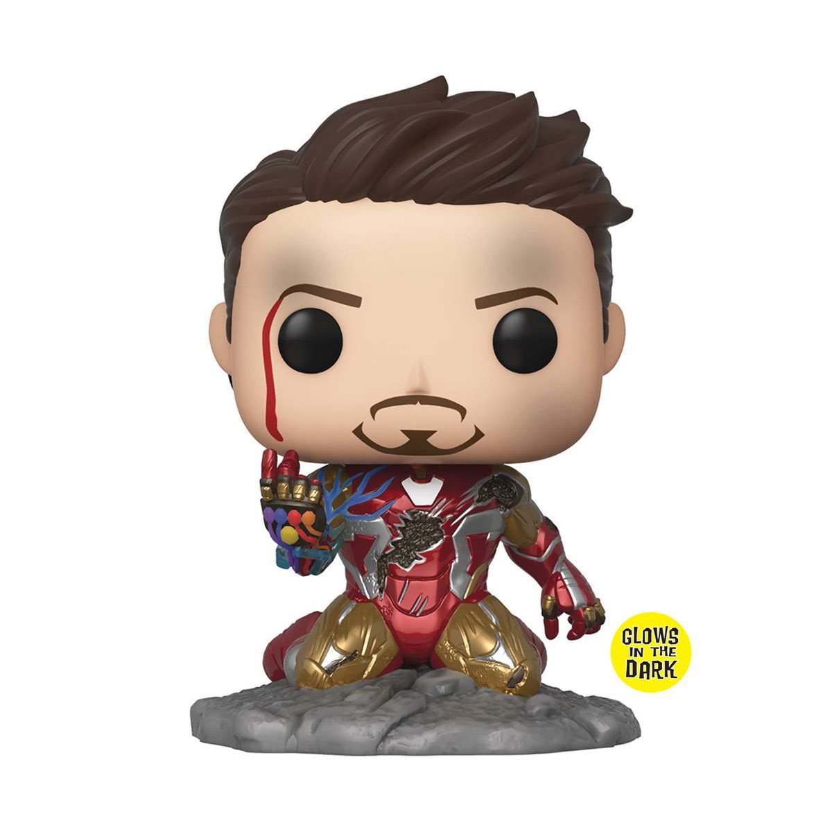 Avengers: Endgame I Am Iron Man Glow-in-the-Dark Deluxe Funko Pop! Exclusive