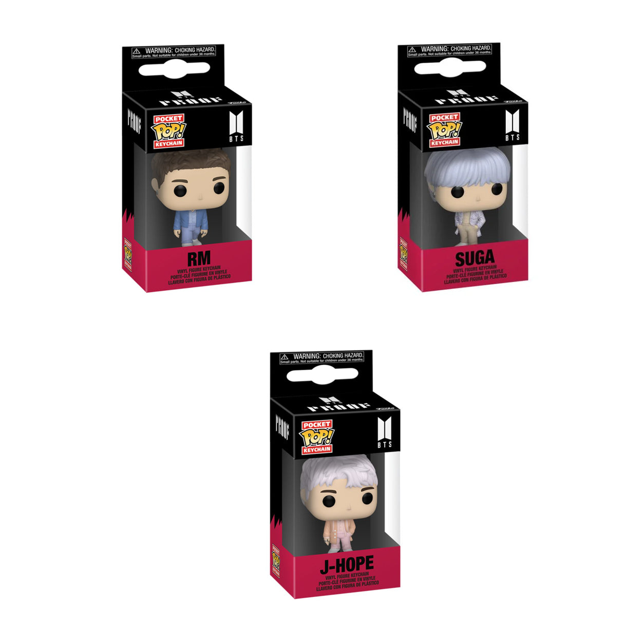 Pop! BTS Proof (S4) Keychain set
