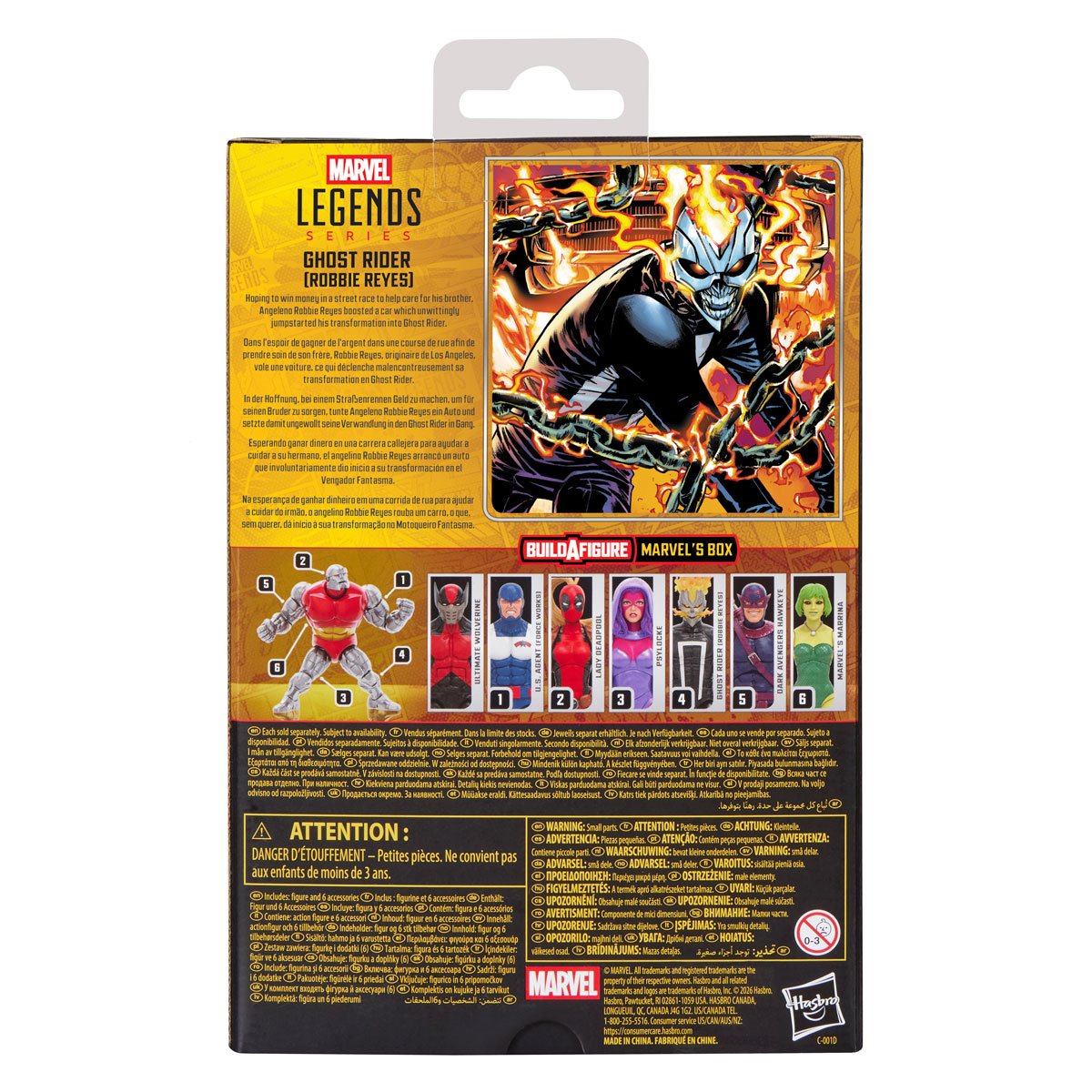 Marvel Legends Series Ghost Rider (Robbie Reyes) Action Figure