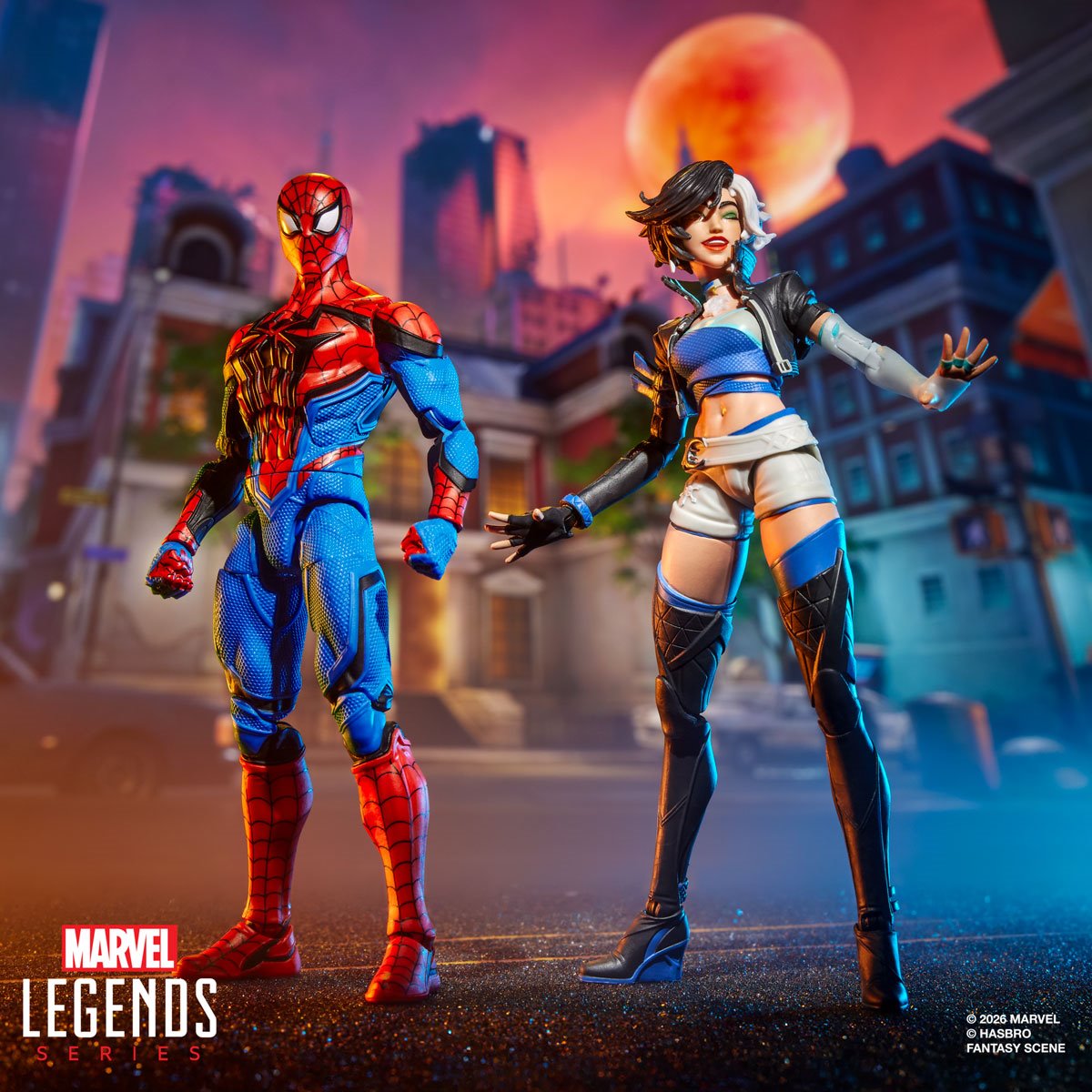 Marvel Legends Marvel Rivals Spider-Man and Luna Snow