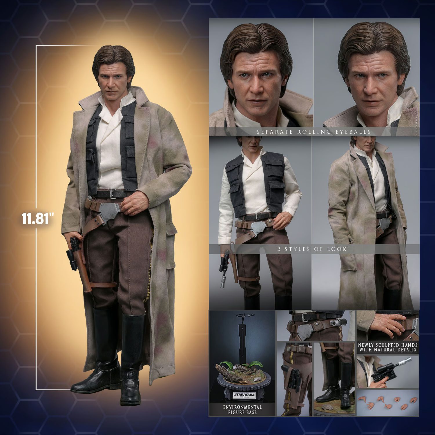 Han Solo Sixth Scale Figure by Hot Toys