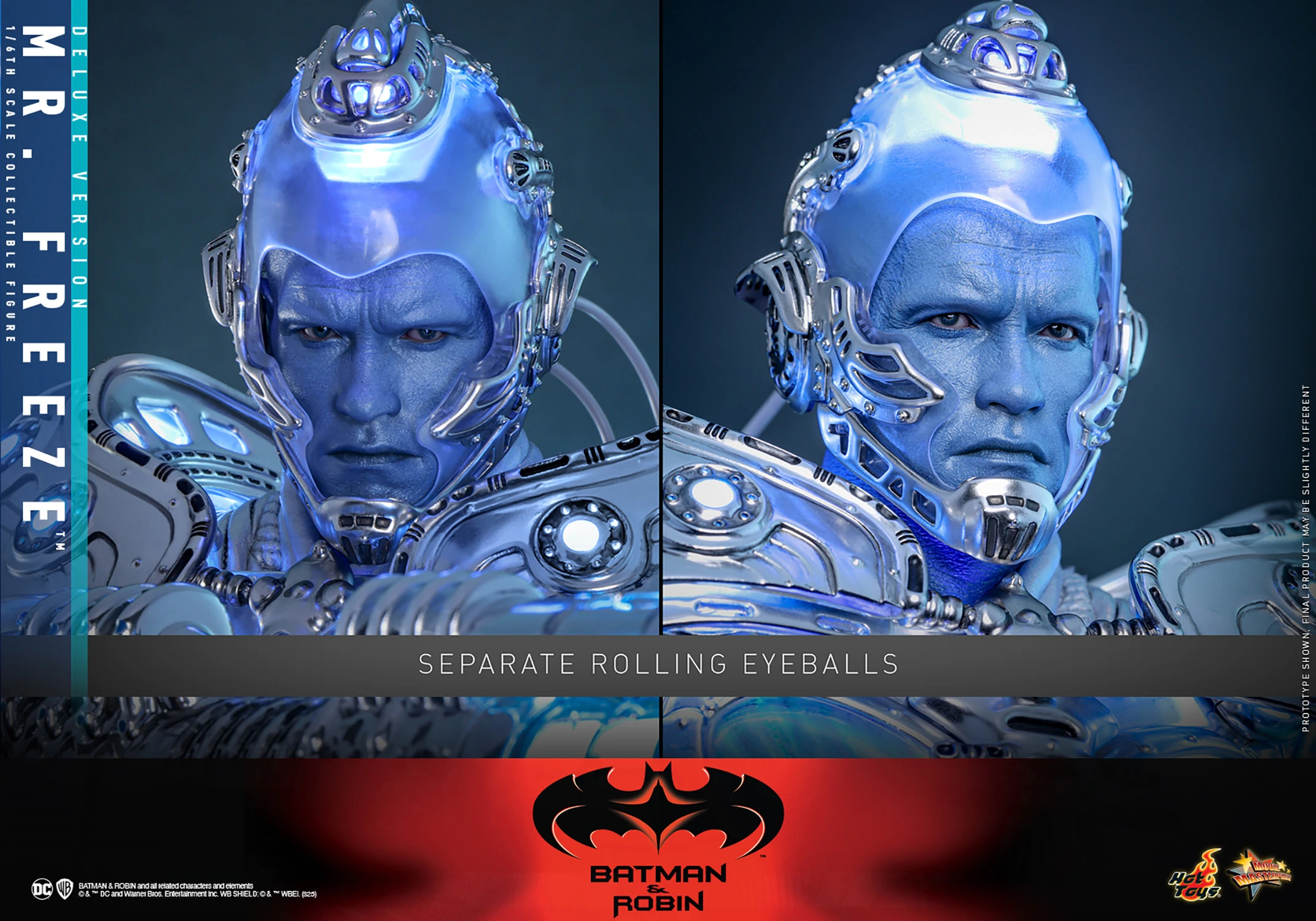 Mr. Freeze (Deluxe Version) Sixth Scale Figure by Hot Toys