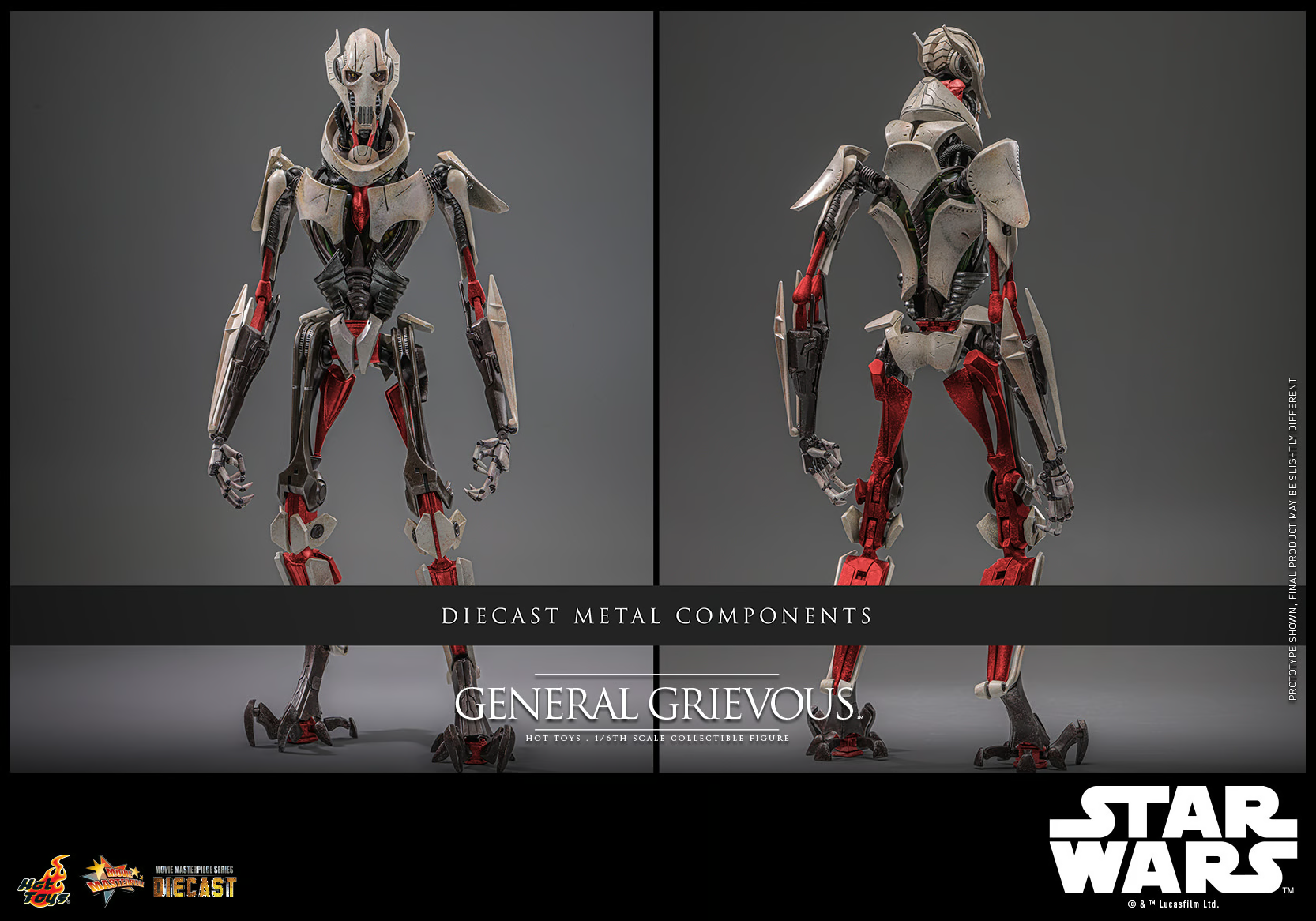 General Grievous Sixth Scale Figure by Hot Toys