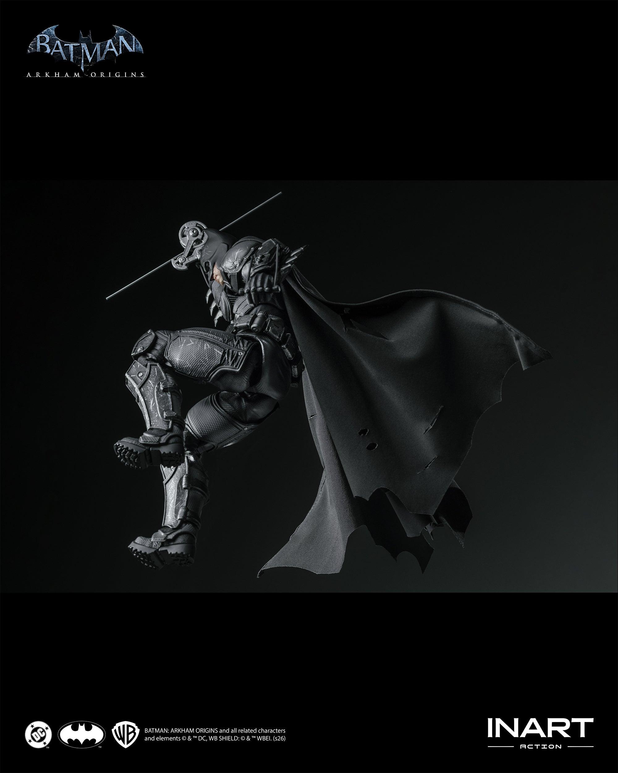 INART Action – Batman: Arkham Origins – Batman (Battle Damaged Version) Action Figure