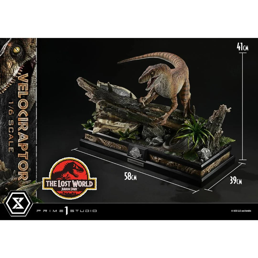 The Lost World: Jurassic Park Velociraptor By Prime 1 Studio