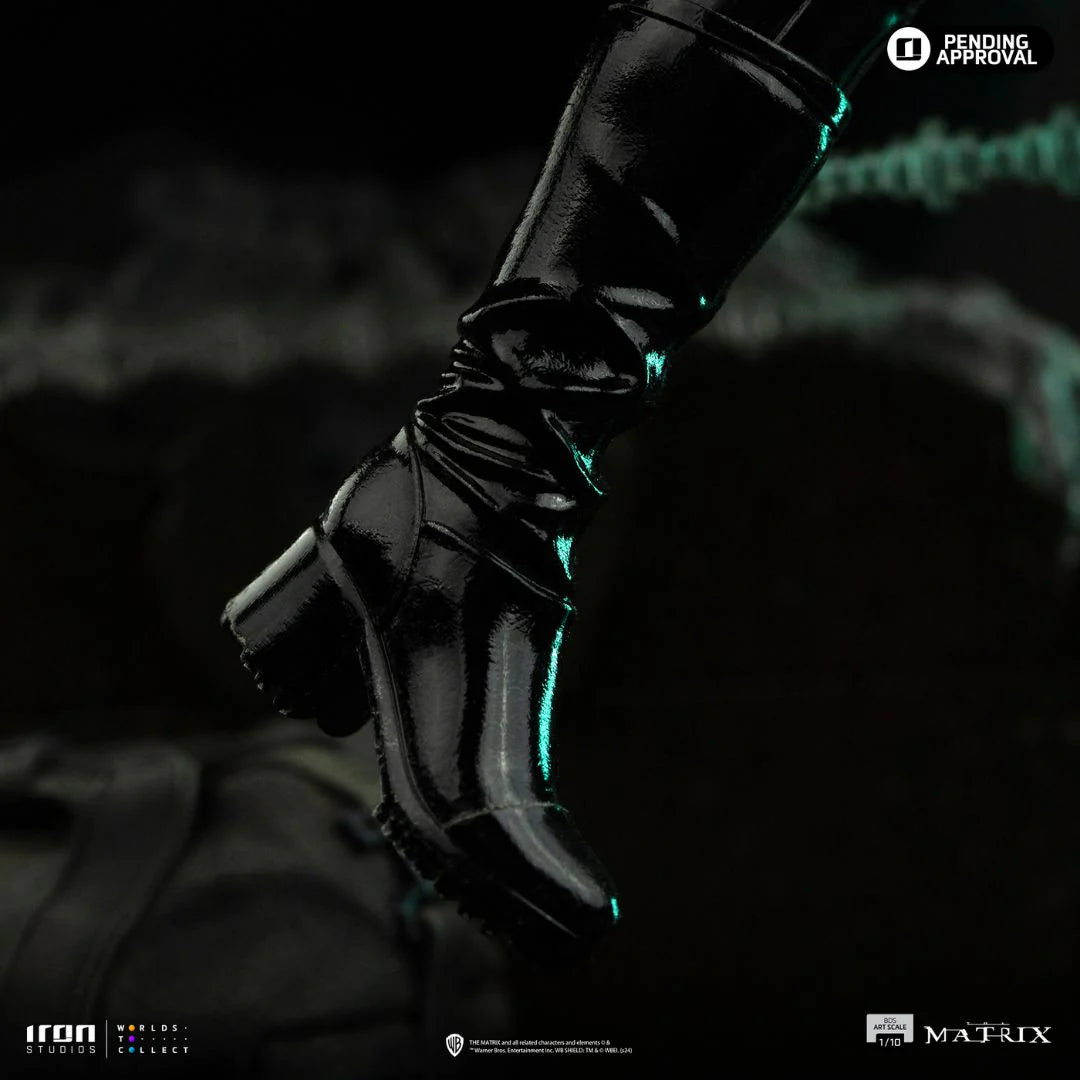 Matrix Trinity Statue By Iron Studios