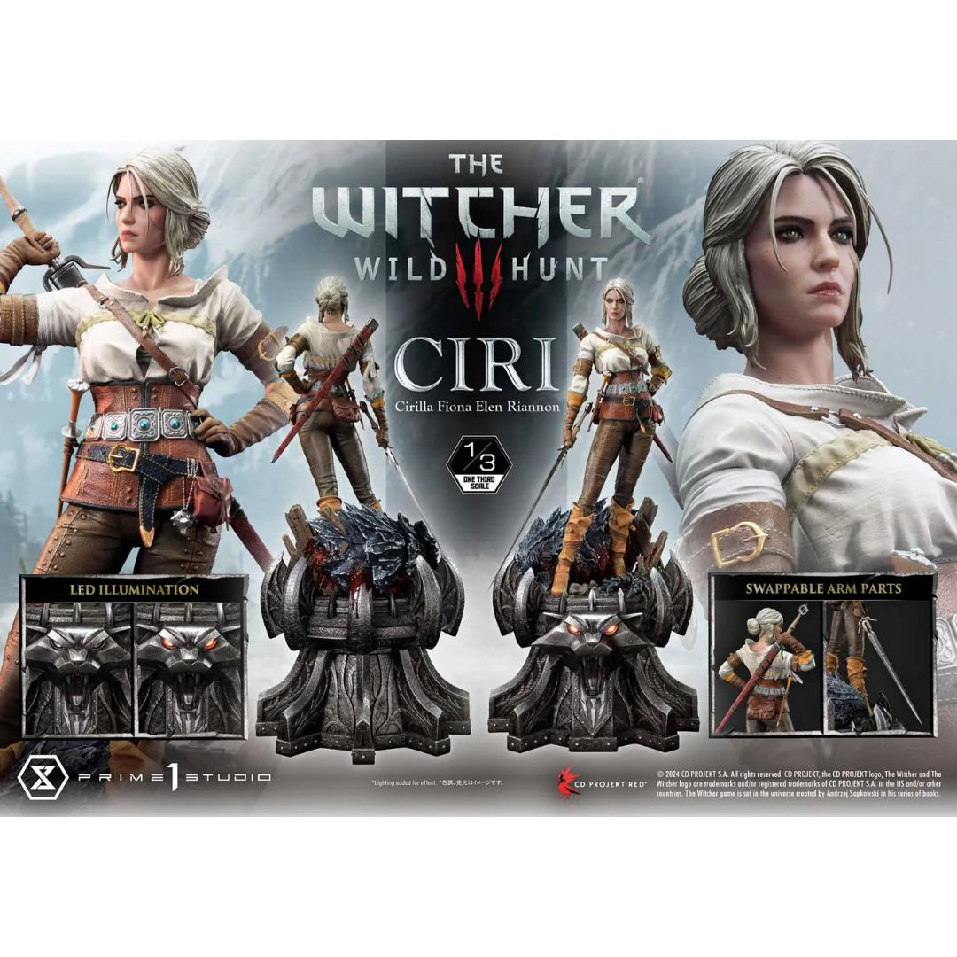 The Witcher 3: Wild Hunt Ciri Fiona Elen Riannon Bonus Version by Prime 1 Studio