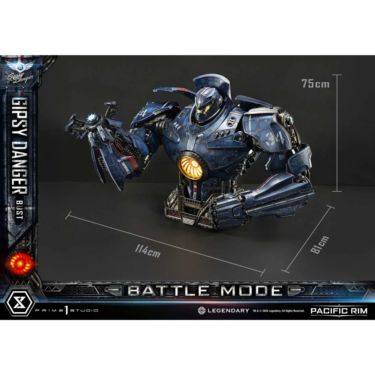 Gipsy Danger Battle Mode (Regular Version) Statue By Prime1 Studio