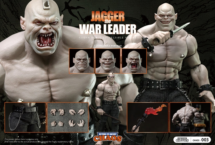 MUFF TOYS 1/12 CHAOS-003 JAGGER the WAR-LEADER