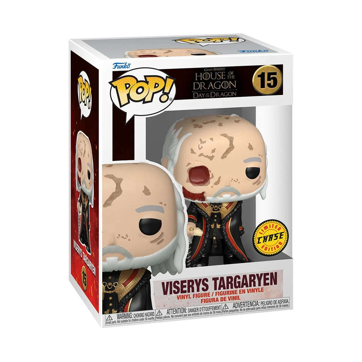 House of the Dragon Viserys Targaryen with Mask (Chase Variant) Funko Pop!