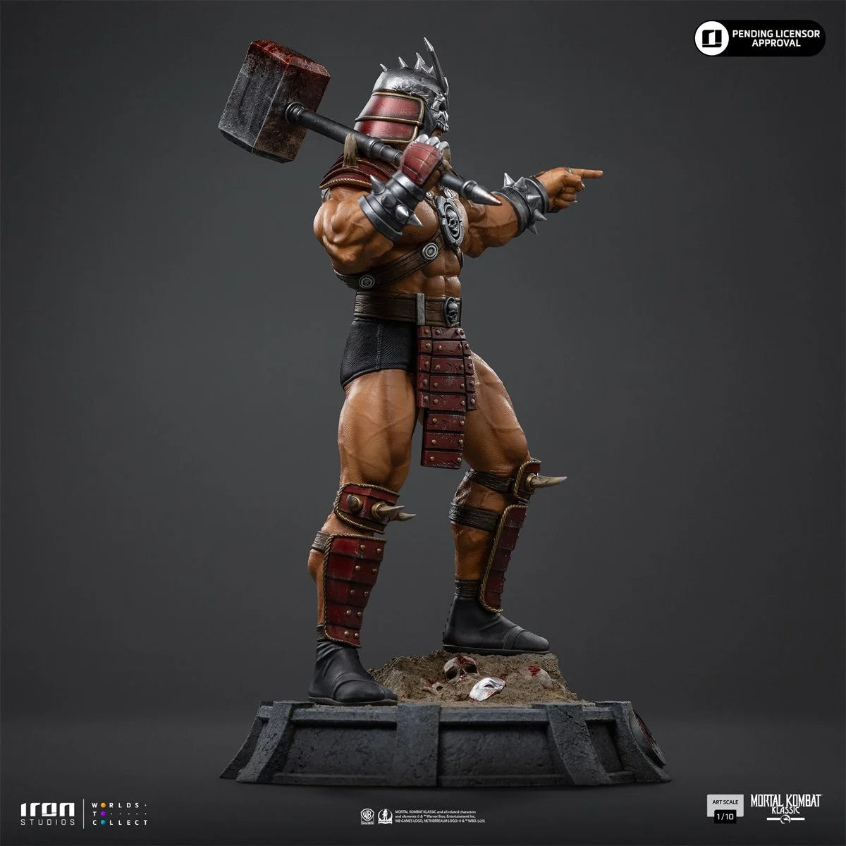 Mortal Kombat Shao Kahn Emperor of Outworld Limited Edition Statue By Iron Studios