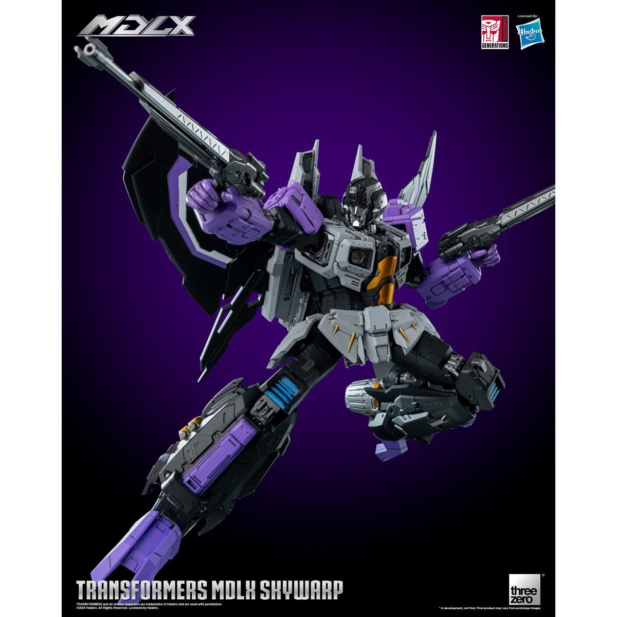 Transformers MDLX Skywarp By Threezero