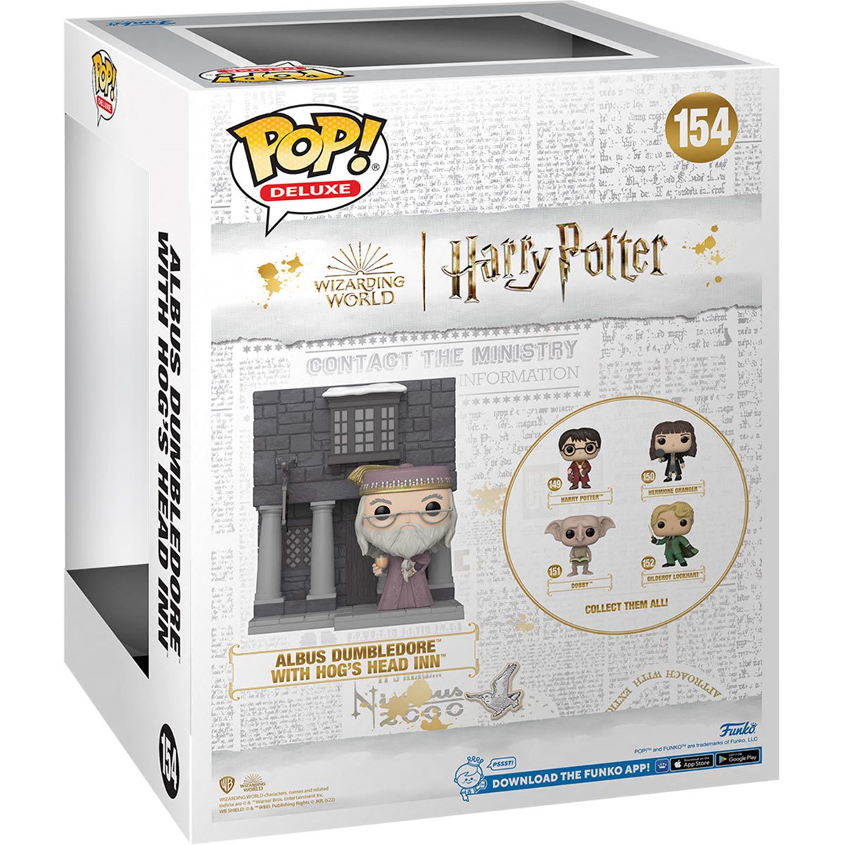 Harry Potter Albus Dumbledore with Hog's Head Inn Deluxe Funko Pop!