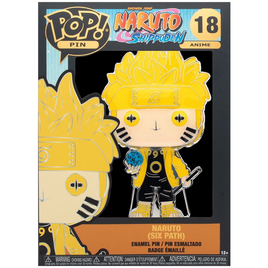 Naruto Six Path Large Enamel Funko Pop! Pin