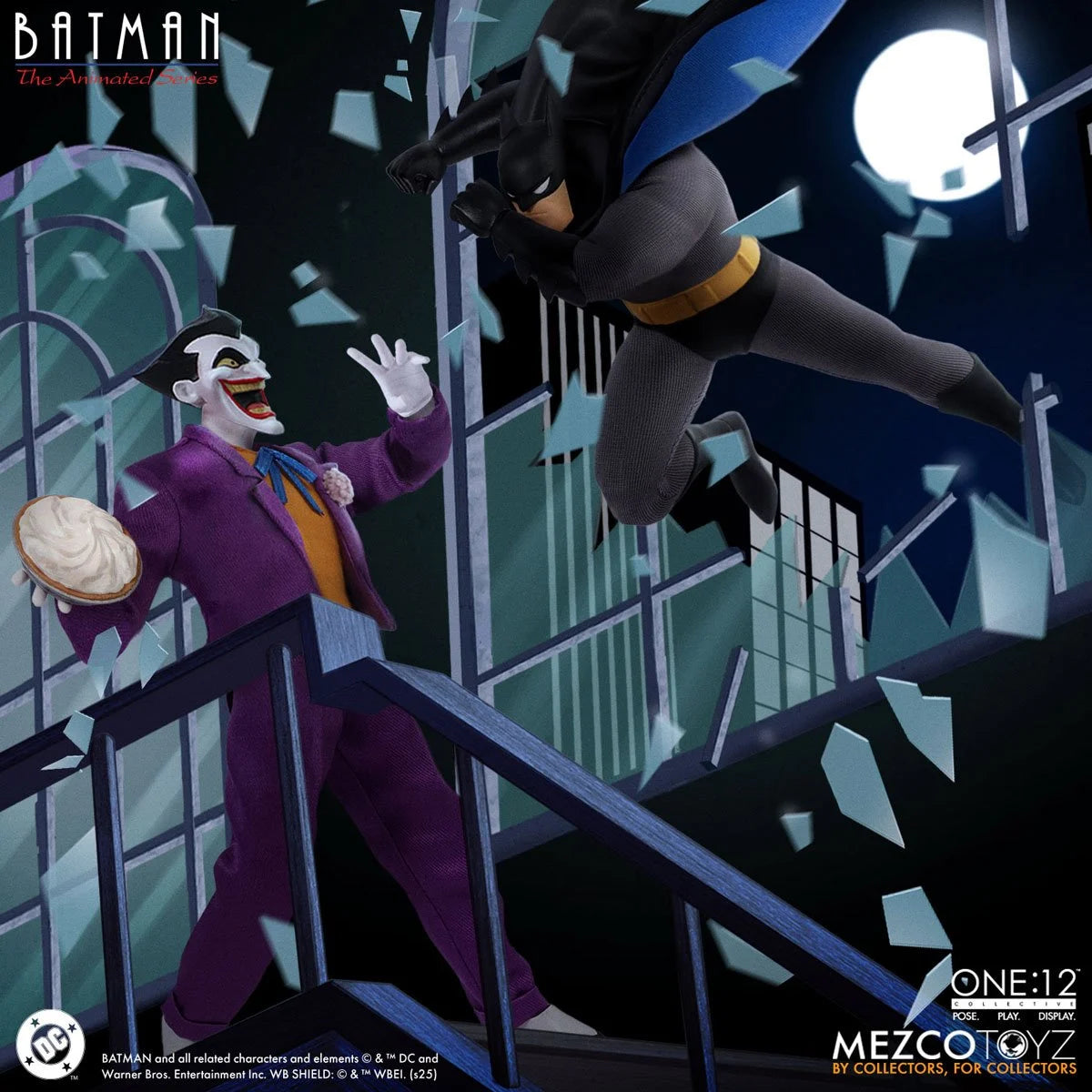 Batman: The Animated Series The Joker One:12 Collective Action Figure by Mezco