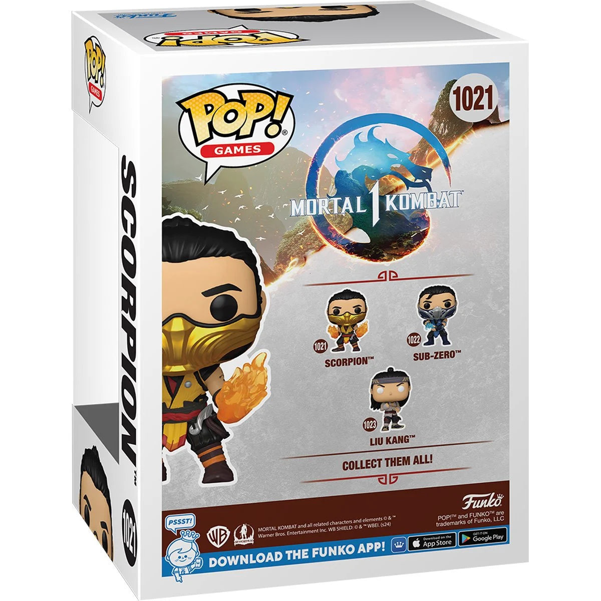 Mortal Kombat 1 Scorpion Funko Pop!