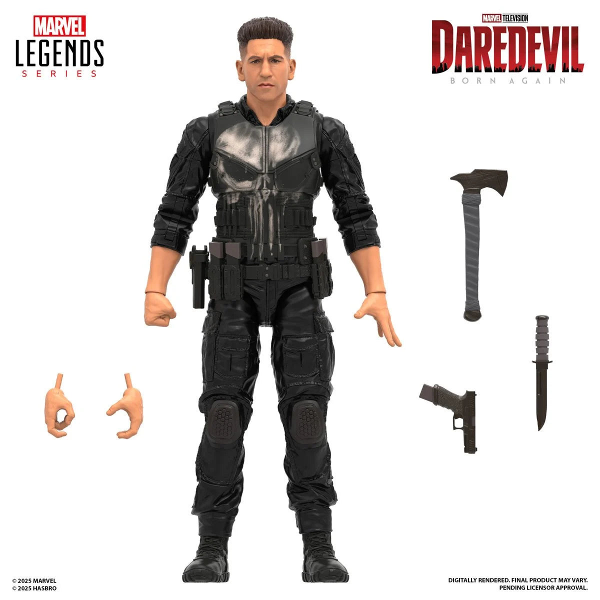 Daredevil: Born Again Marvel Legends Punisher Action Figure