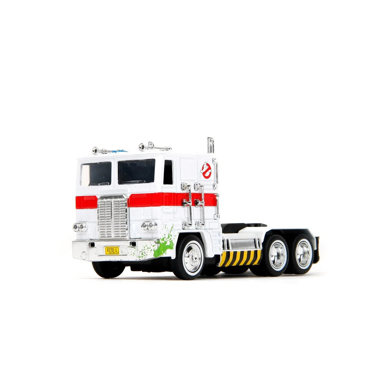Hollywood Rides Transformers Ghostbusters G1 Optimus Prime Mashup 40th Anniversary Die-Cast Metal Vehicle