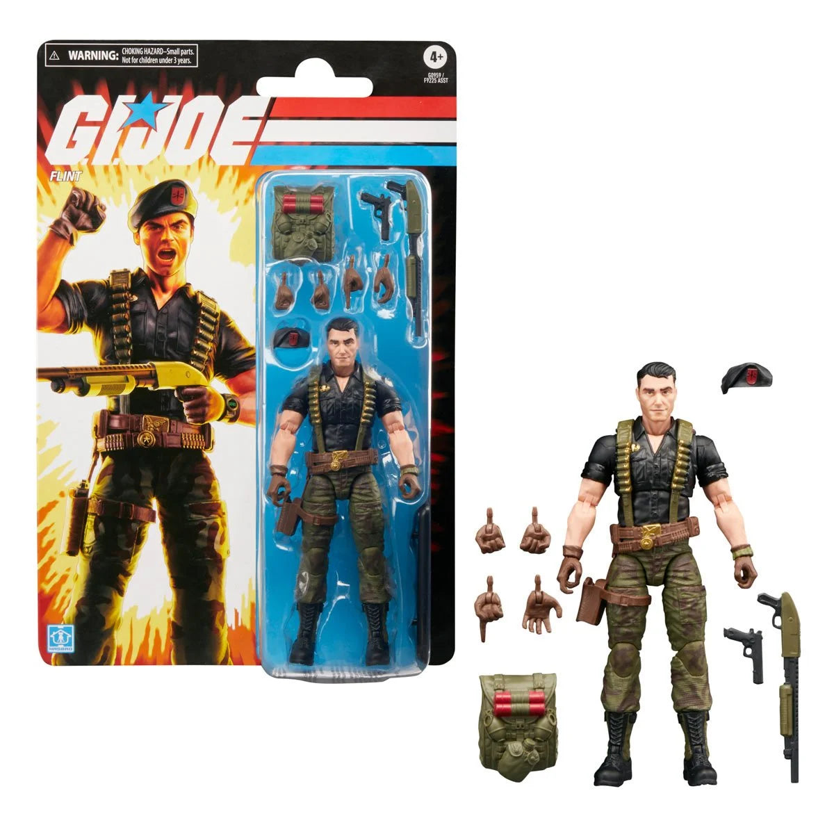 G.I. Joe Classified Series Retro Cardback Flint Action Figure