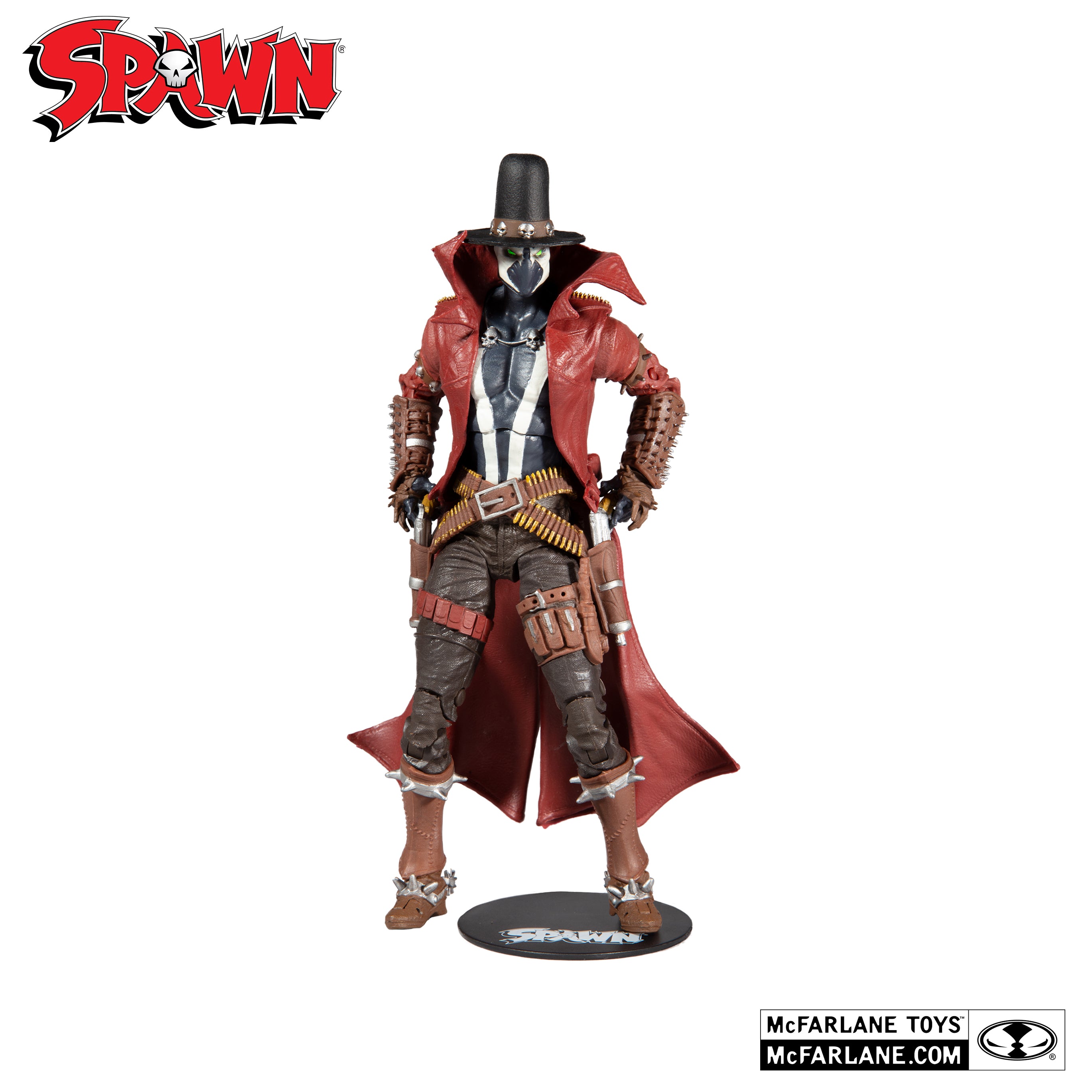 Gunslinger Spawn w/ Gatling Gun 7" Figure By Mcfarlane