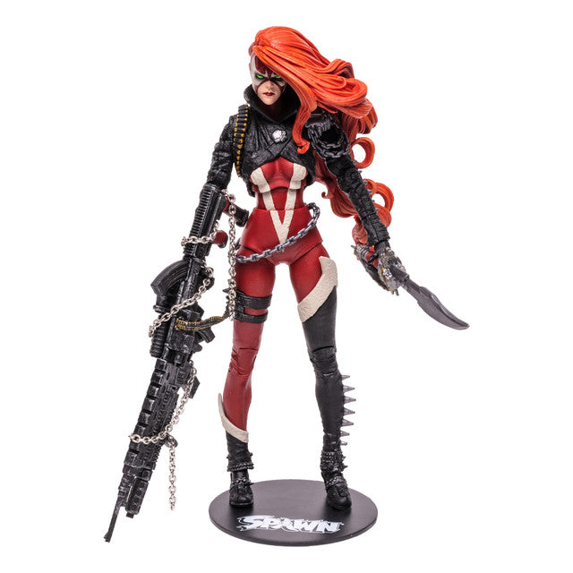 She Spawn (Spawn) Deluxe Set 7" Figure By Mcfarlane
