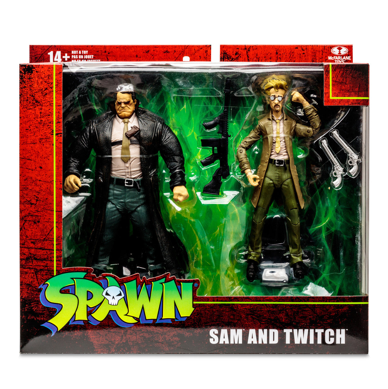 Sam and Twitch (Spawn) 2-Pack 7" Figures By Mcfarlane