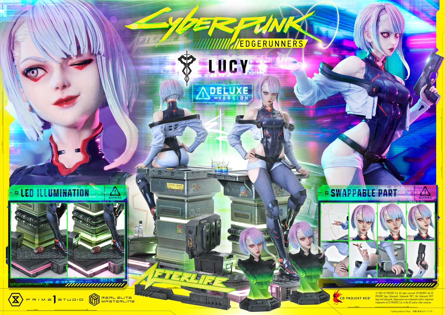 Cyberpunk Edgerunners Lucy DX Bonus Version By Prime 1 Studio
