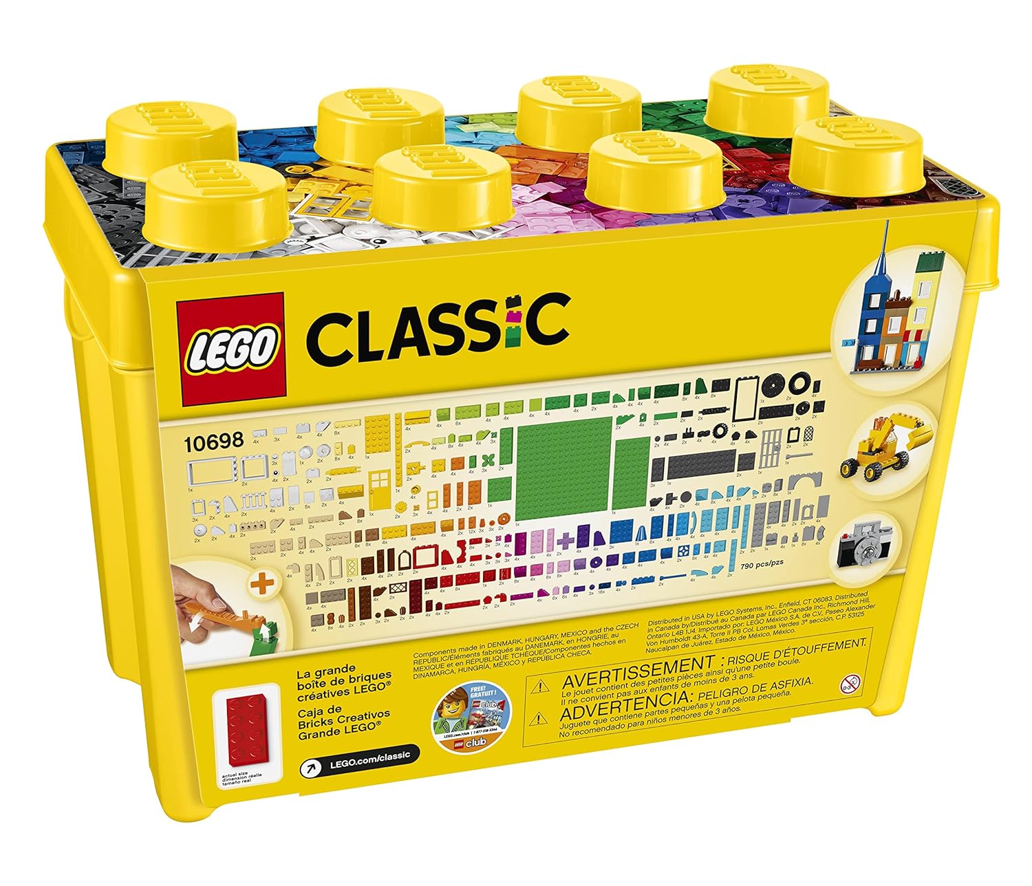 LEGO Classic Brick Box 10698 (790 Pieces)