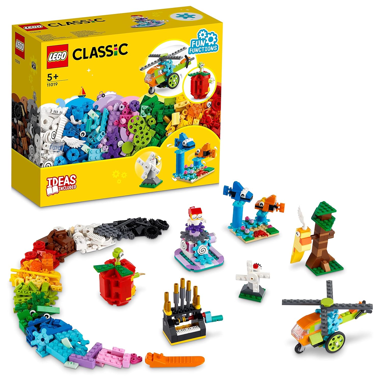LEGO Classic Bricks & Functions 11019 (500 Pieces)