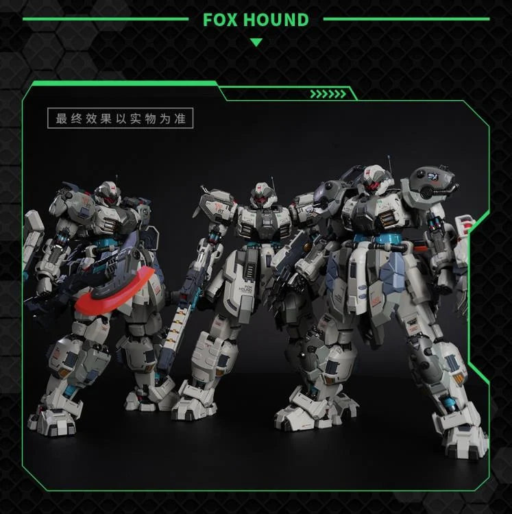 Progenitor Effect Illustrious Class ZY006 Team Foxhound Butcher Mecha Action Figure Set