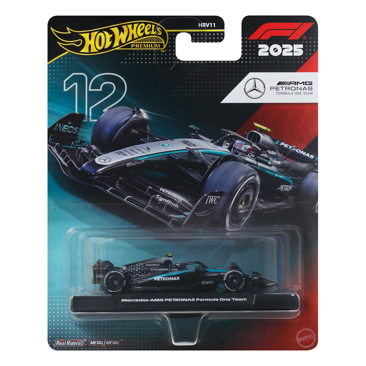 Hot Wheels Formula 1 Mercedes-Benz Kimi Antonelli #12 Premium