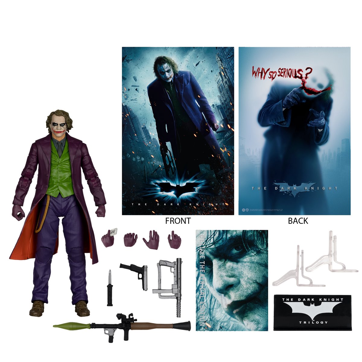 The Dark Knight Joker Deluxe Theatrical Edition Action Figure