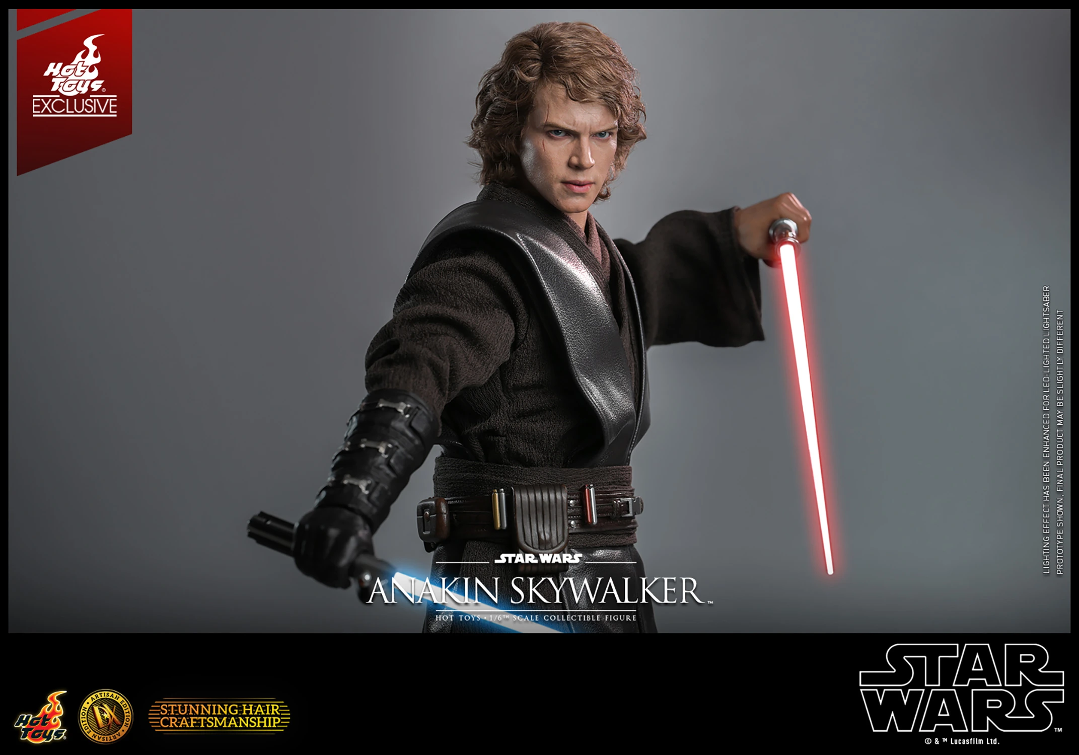 Anakin Skywalker (Artisan Edition) Sixth Scale Figure by Hot Toys