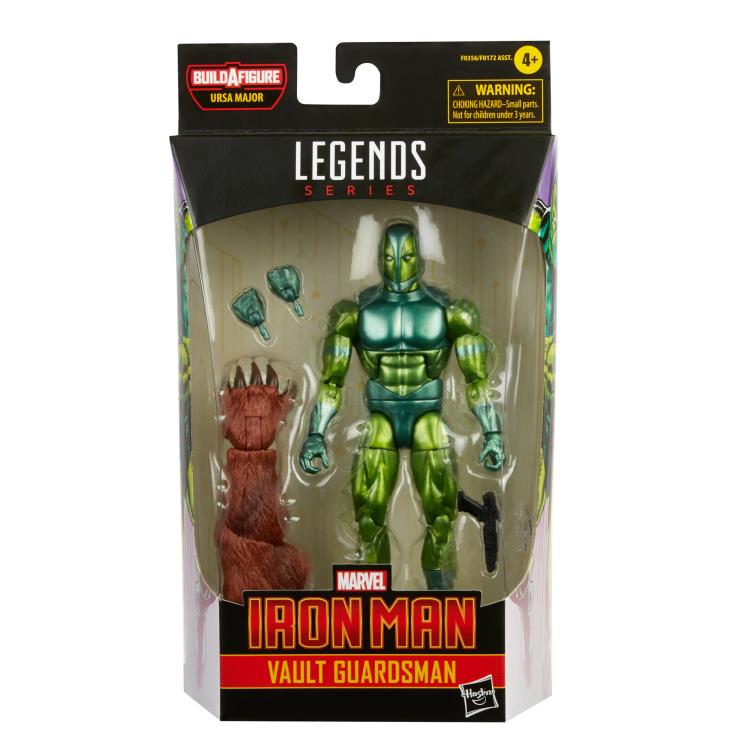Iron Man Marvel Legends Vault Guardsman Action Figure (Ursa Major BAF)