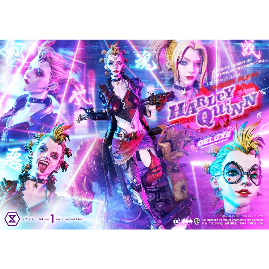 Harley Quinn Cyberpunk DX Bonus Version By Prime 1 Studio