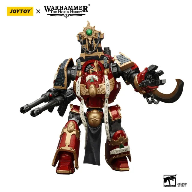 Warhammer: The Horus Heresy Thousand Sons Contemptor-Osiron Dreadnought with Gravis Force Blade and Gravis Autocannon 1/18 Scale Action Figure
