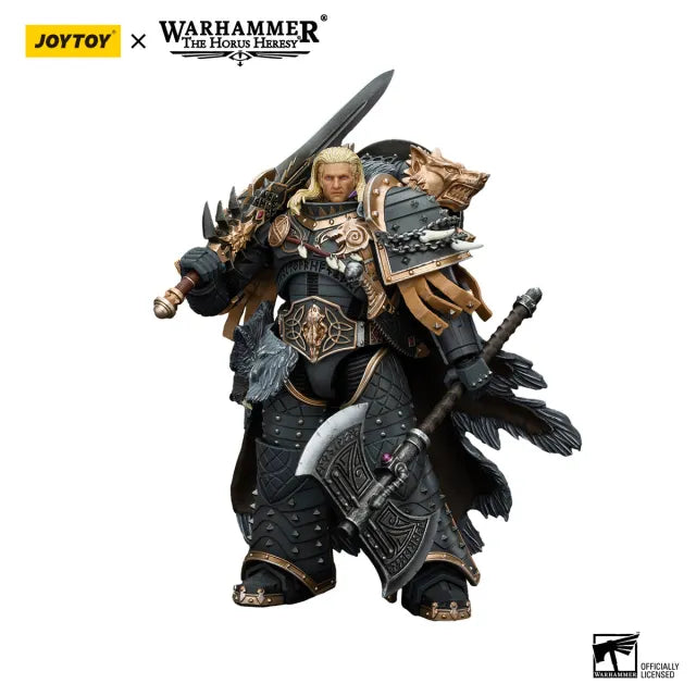 JOYTOY JT6137 Warhammer The Horus Heresy 1:18 Space Wolves Leman Russ Primarch of the VIth Legion