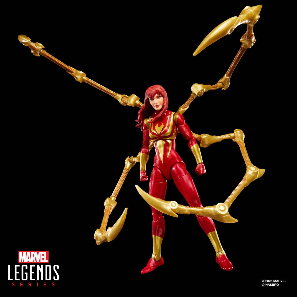 Spider-Man Marvel Legends Magic: The Gathering Mary Jane Watson (Iron Spider) Action Figure