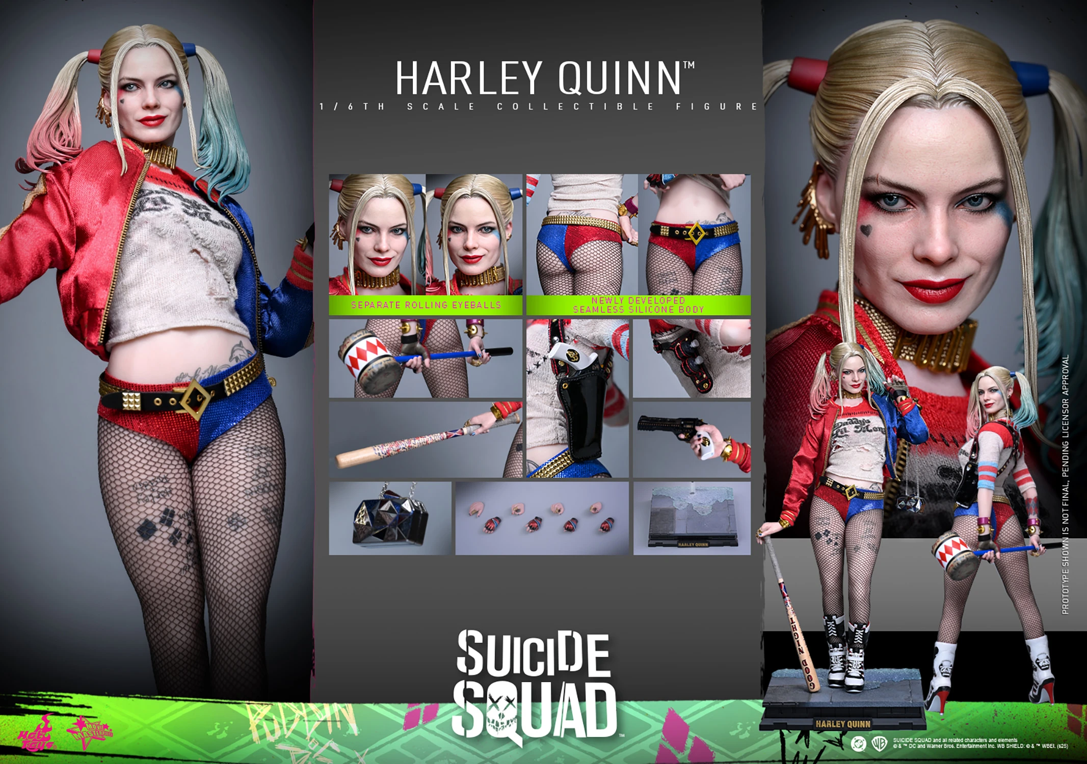 Harley Quinn Sixth Scale Figure by Hot Toys