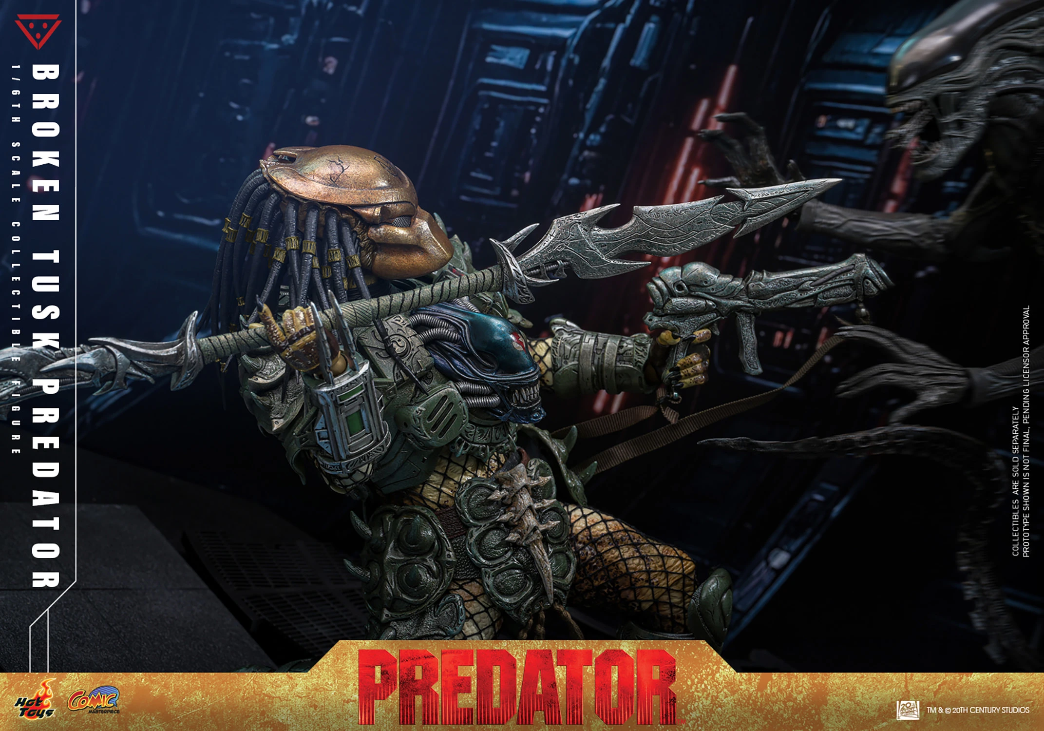 Broken Tusk Predator Sixth Scale Figure by Hot Toys
