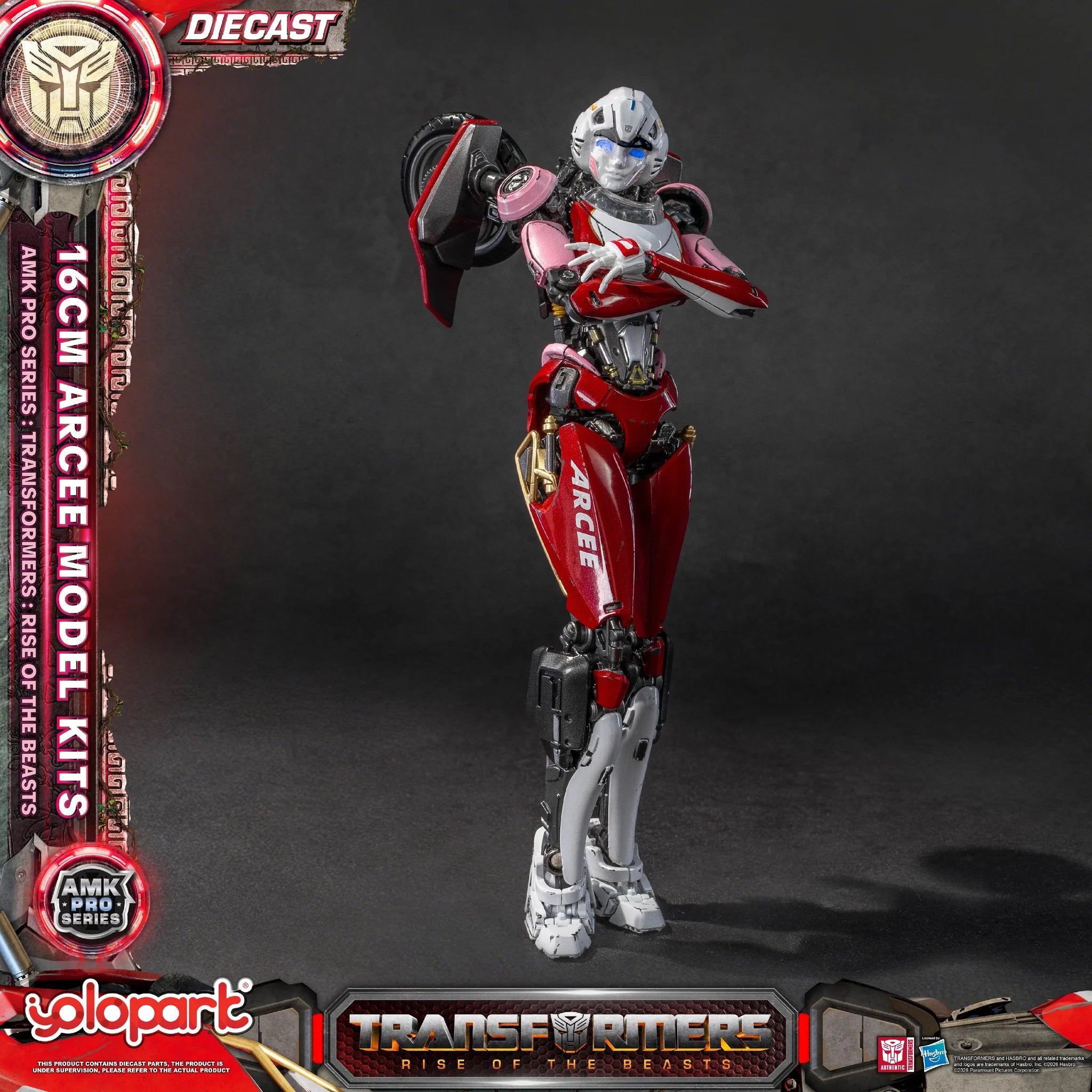 Transformers Rise of the Beast AMK PRO Series Arcee Model Kit by Yolopark