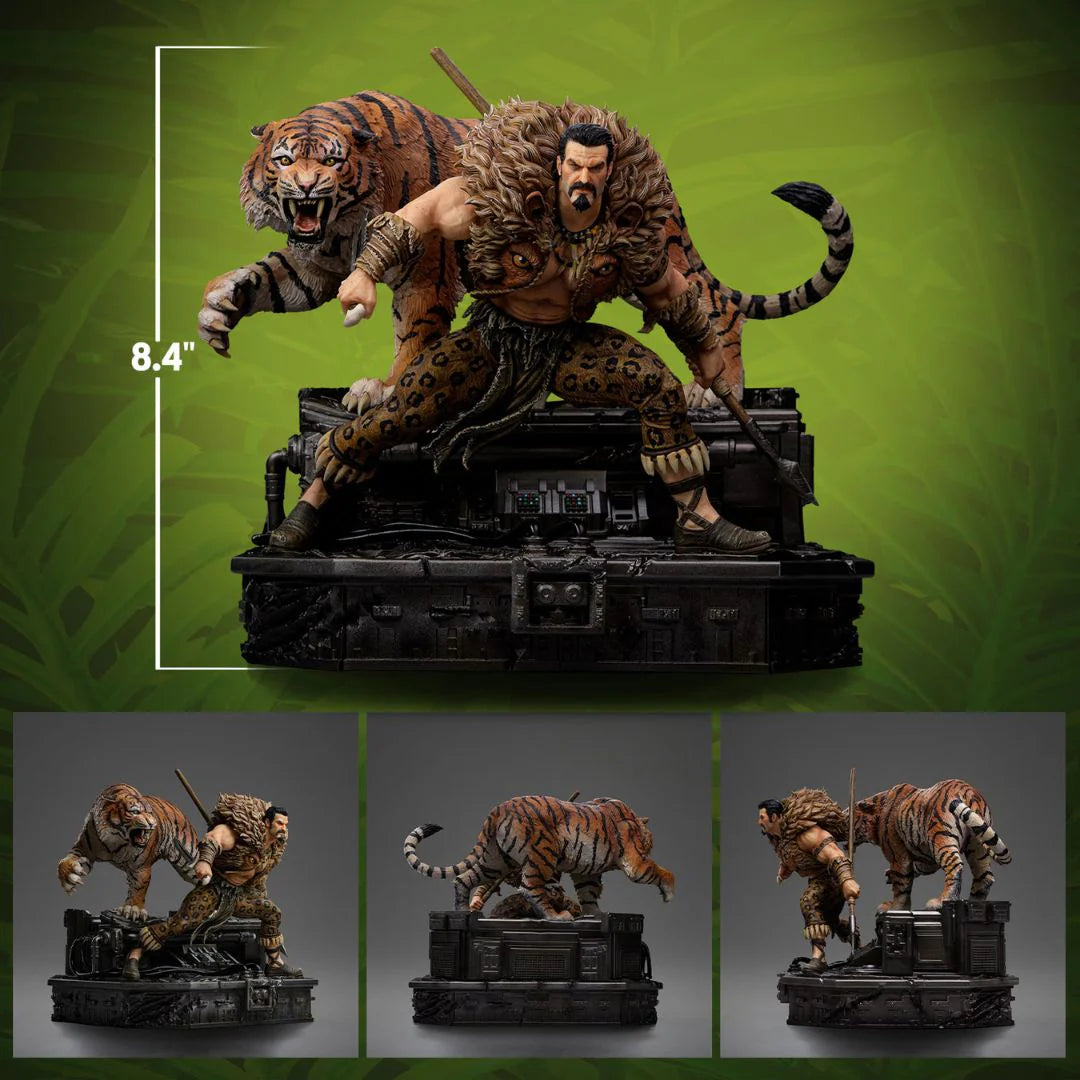 Kraven Spider-Man vs Villains Diorama Statue By Iron Studios