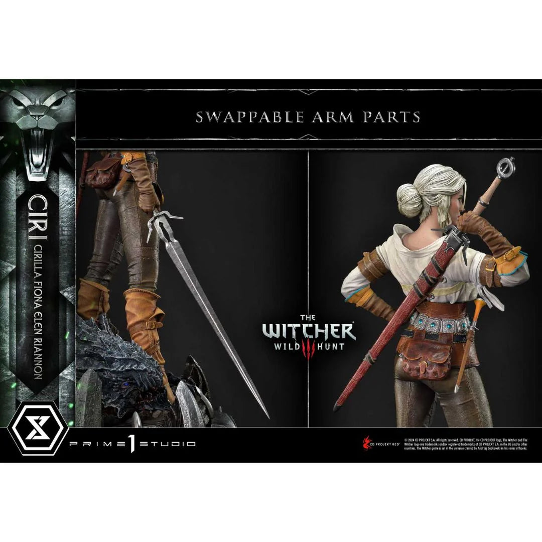 The Witcher 3: Wild Hunt Ciri Fiona Elen Riannon Bonus Version by Prime 1 Studio