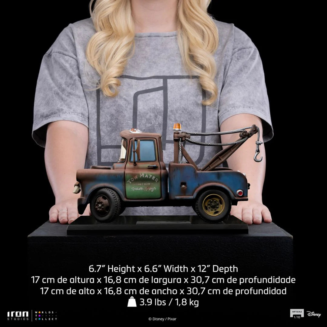 Tow Mater Art Statue By Iron Studios