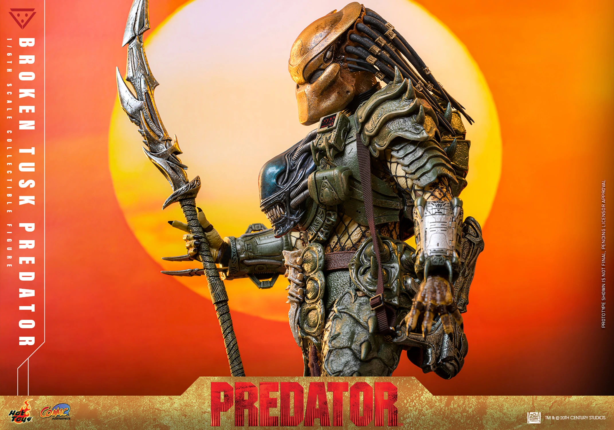 Broken Tusk Predator Sixth Scale Figure by Hot Toys