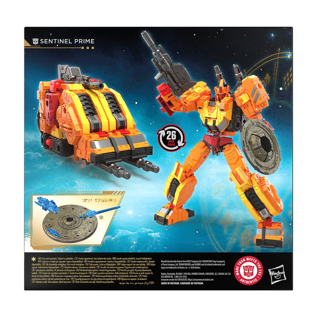 Transformers Age of the Primes Voyager Class Sentinel Prime