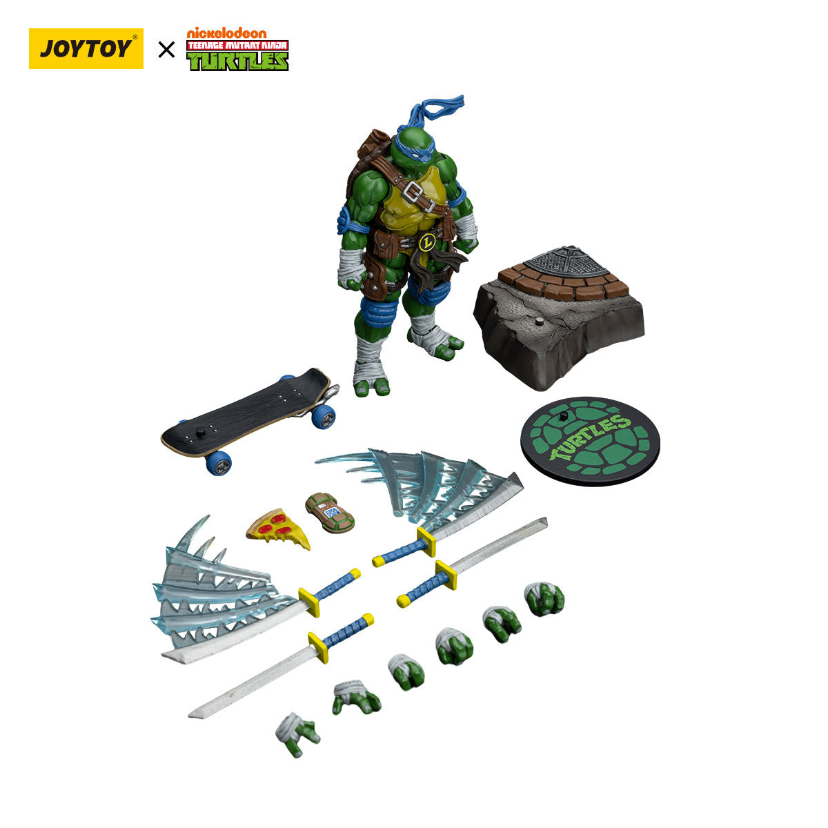 JoyToy JT6892 1/18 Teenage Mutant Ninja Turtles Leonardo