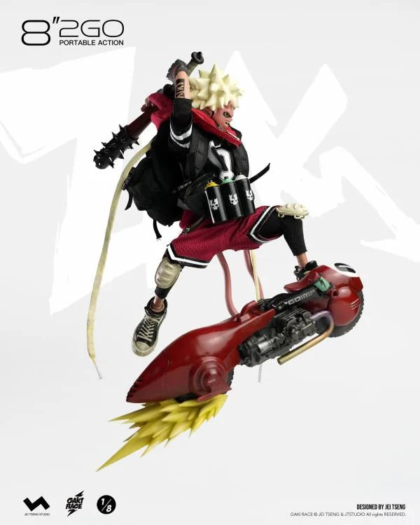 JTSTUDIO 8 2GO GAKIRACE ZAIKI Deluxe Version Action Figure